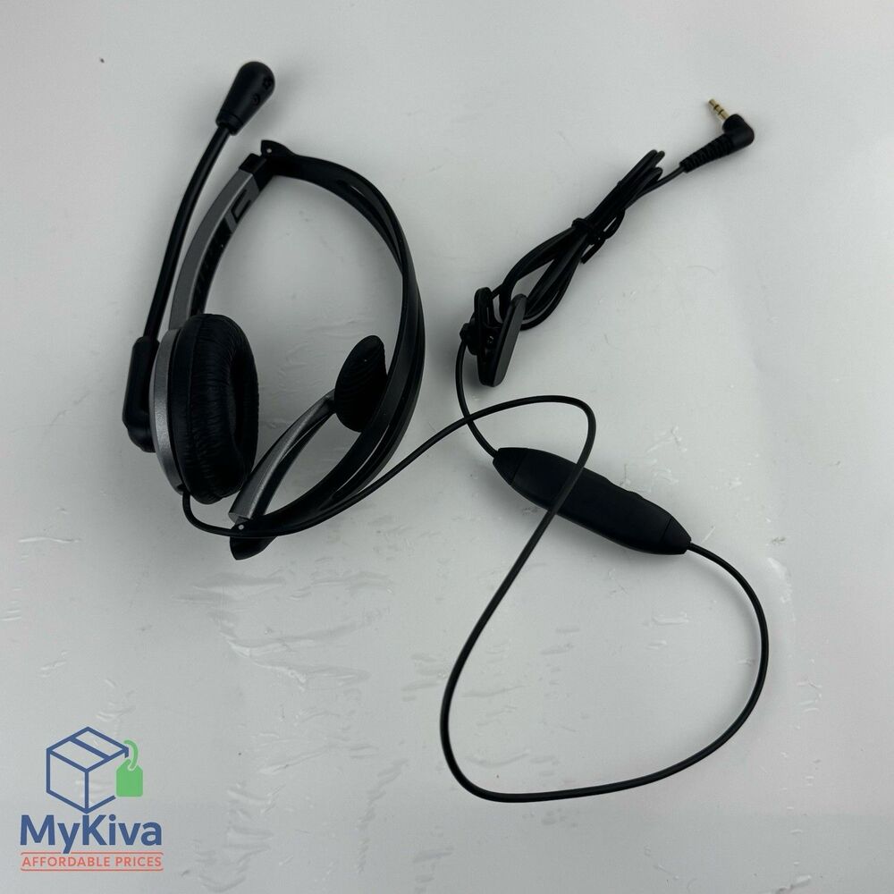 Panasonic KX-TCA430 Headphones Mute Volume Control Telephone Headset